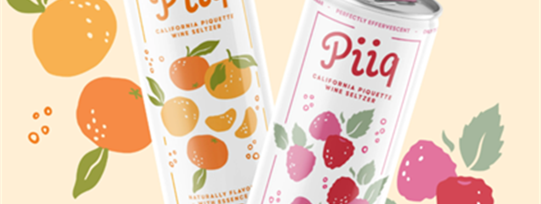 Piiq:  A Sensational New Seltzer for Wine-Lovers